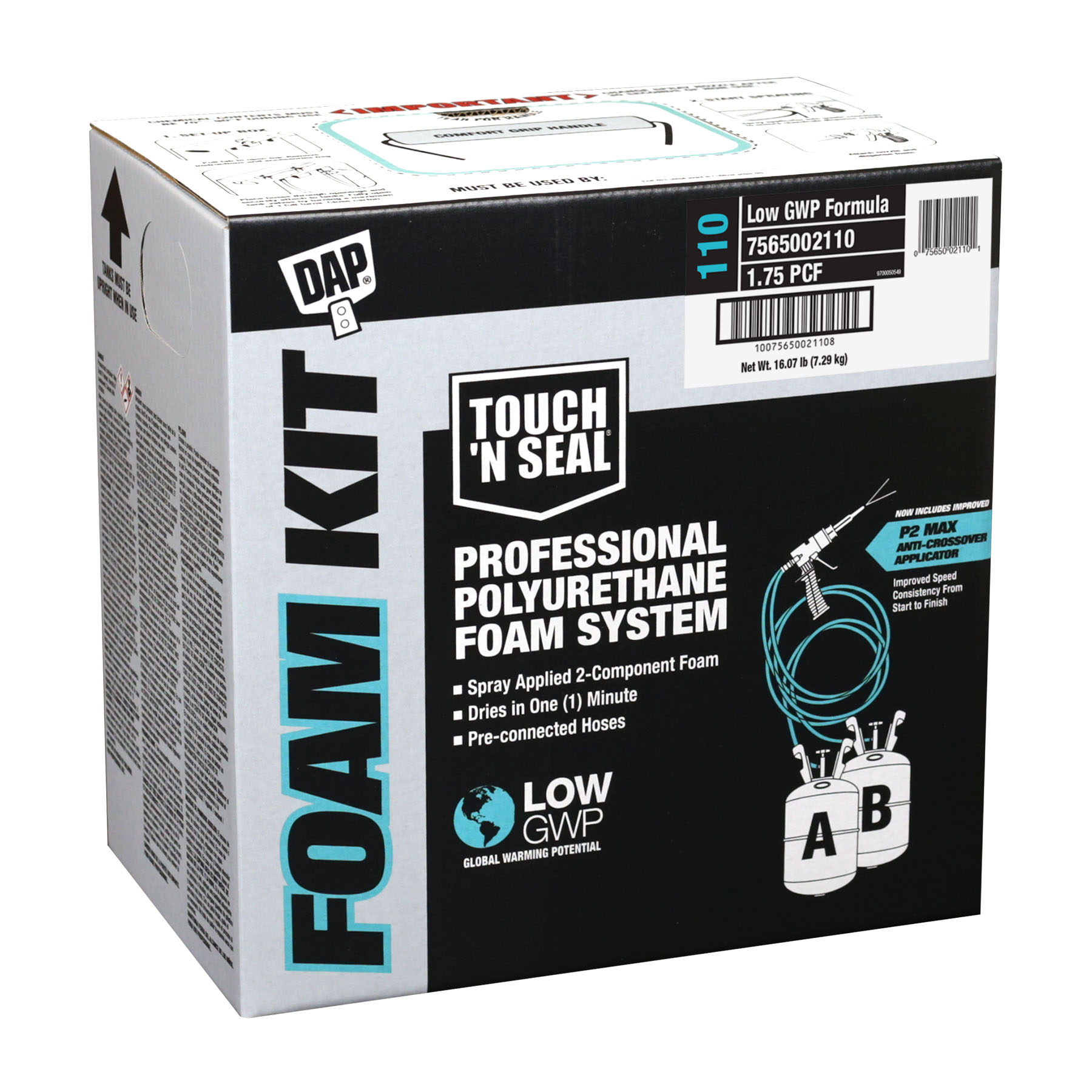 110 BF Touch N' Seal® Low GWP Foam Kit 1.75 PCF FR ICC
