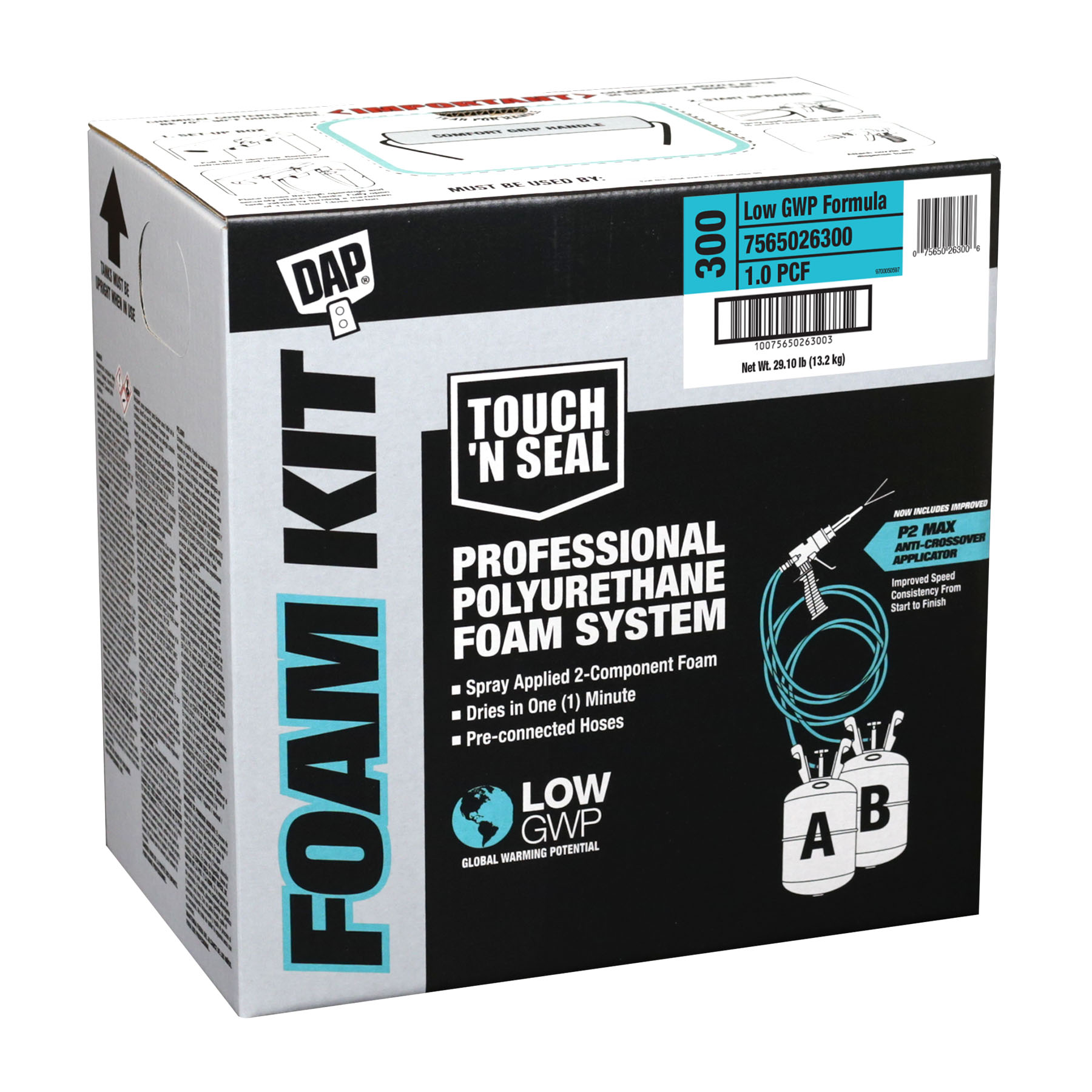 300 BF Touch 'n Seal® Low GWP Foam Kit 1.0 PCF FR